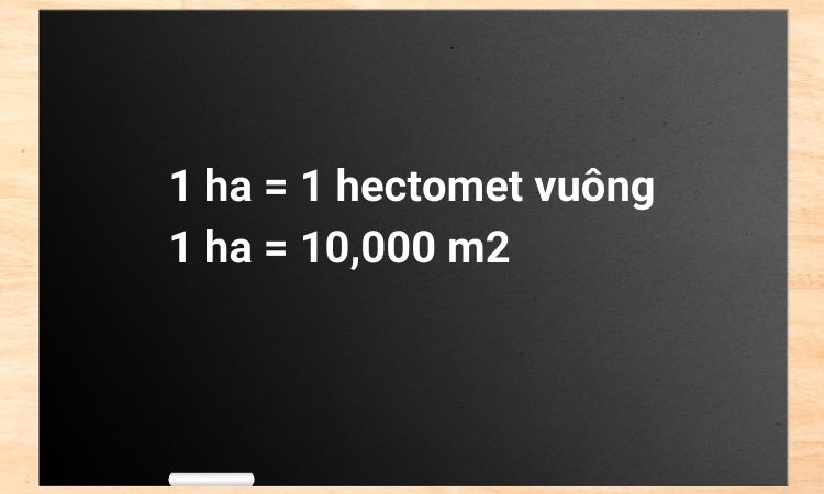 1ha bằng bao nhiêu m2 Bắc Bộ