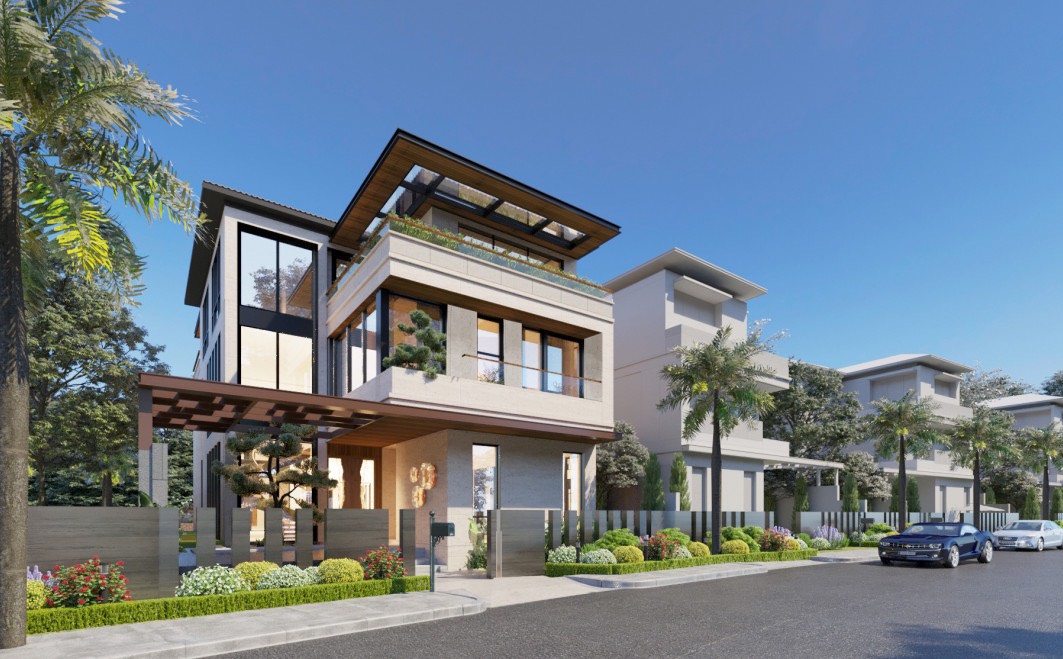 Công trình biệt thự Chị Hà Ecopark Tis30